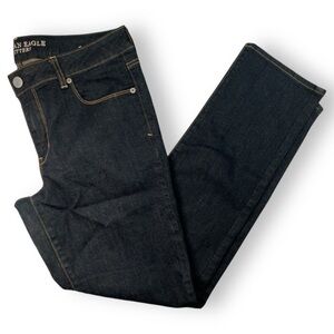 AMERICAN EAGLE OUTFITTERS women jeans skinny super strech regular standard 14